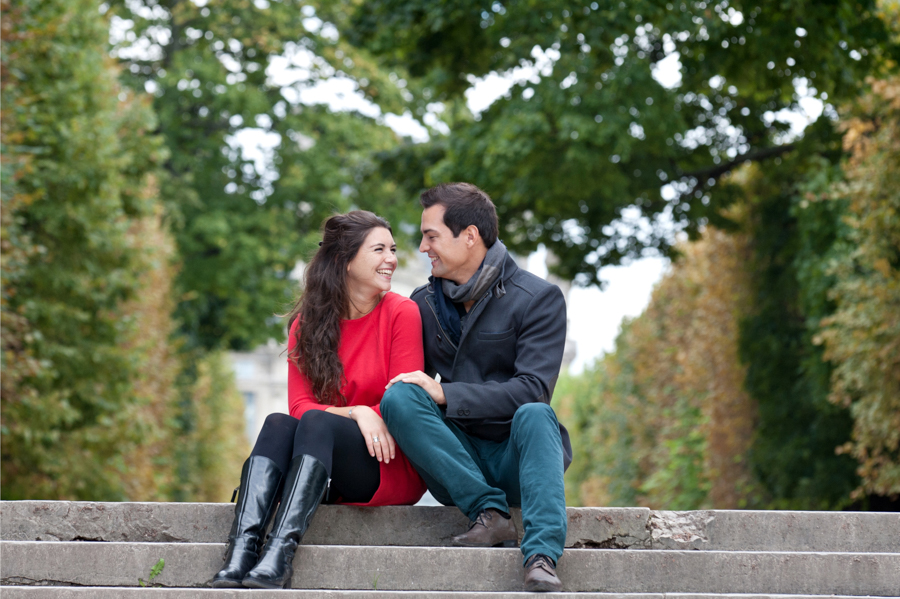 portrait de couple - séance engagement - Paris - ile de France - povince