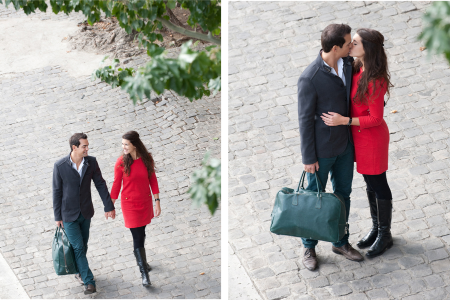 portrait de couple - séance engagement - Paris - ile de France - povince