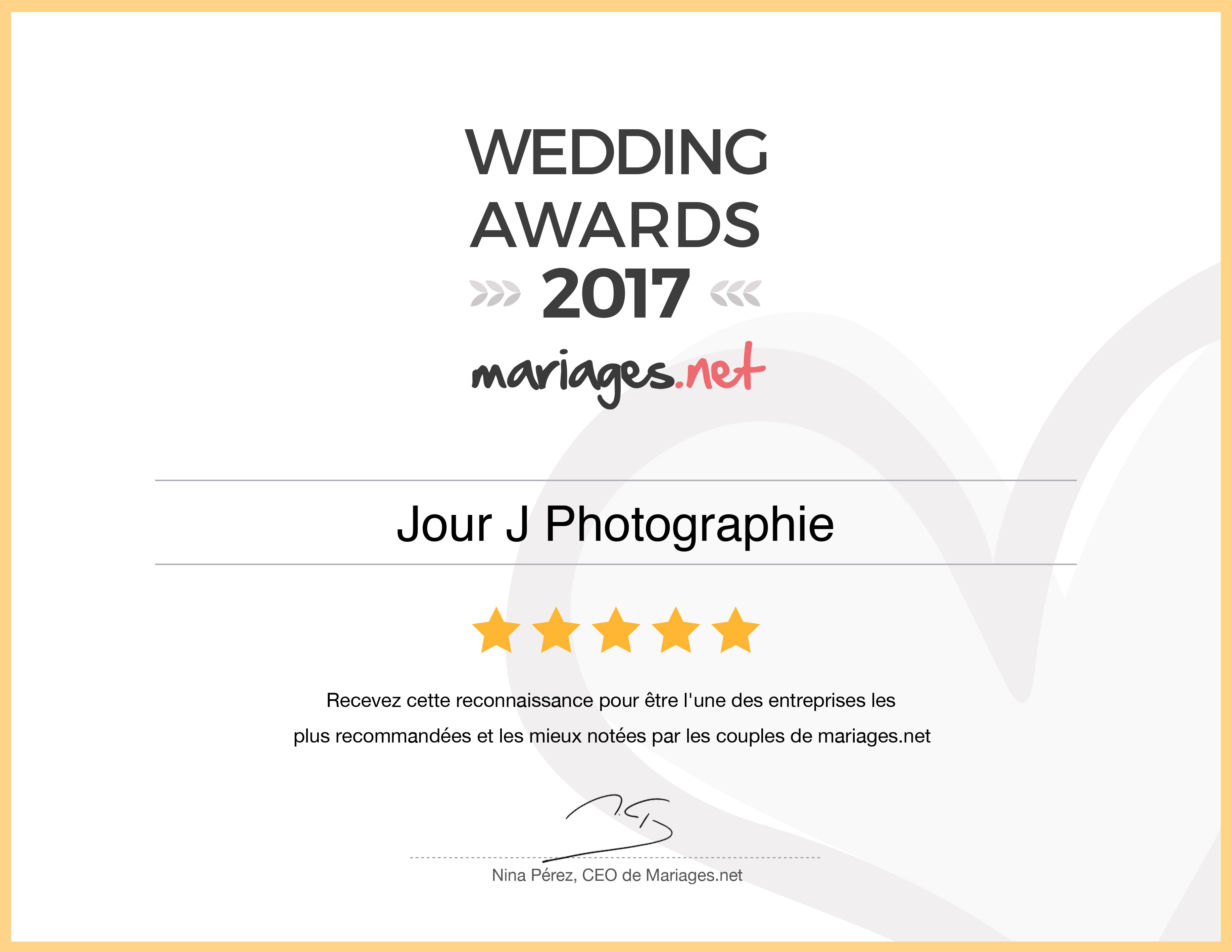 Wedding Awards