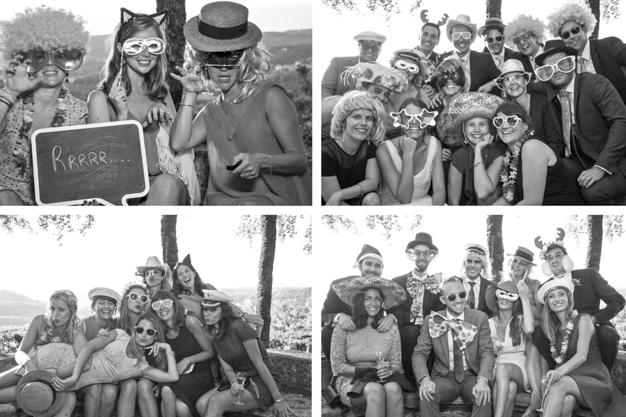 soiree de mariage aux Jardins de Marqueyssac