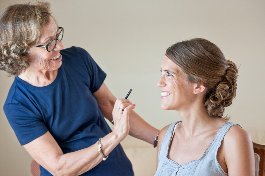 seance de maquillage de mariage en Dordogne